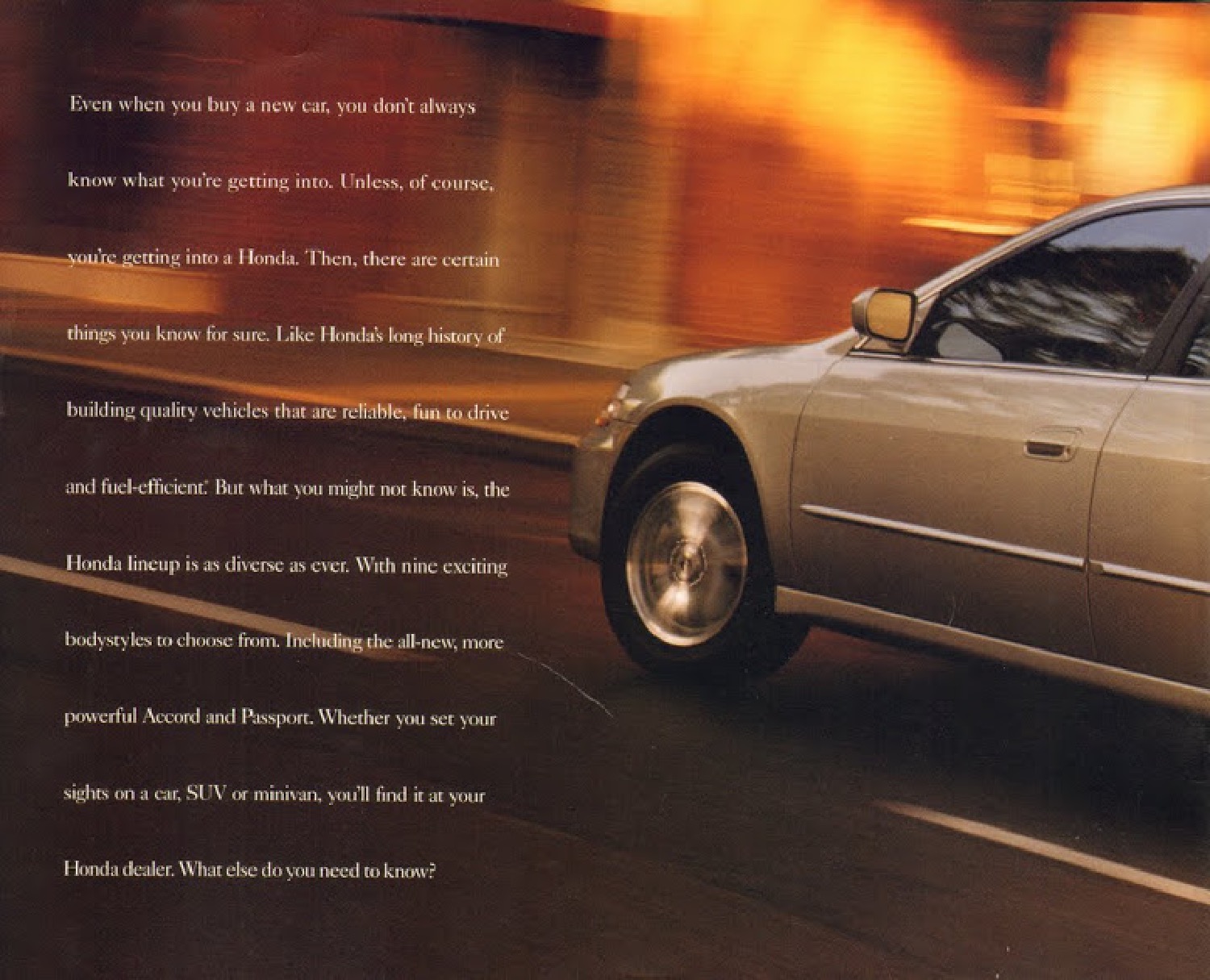 1998 Honda Brochure Page 32